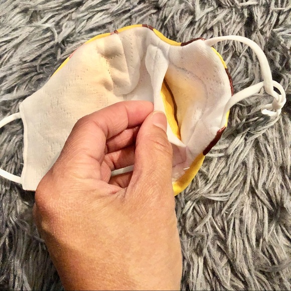 Kids Tiger animal face mask foldable breathable - Picture 4 of 7